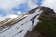 50 Salendo la cresta sud ovest per cima Sodadura